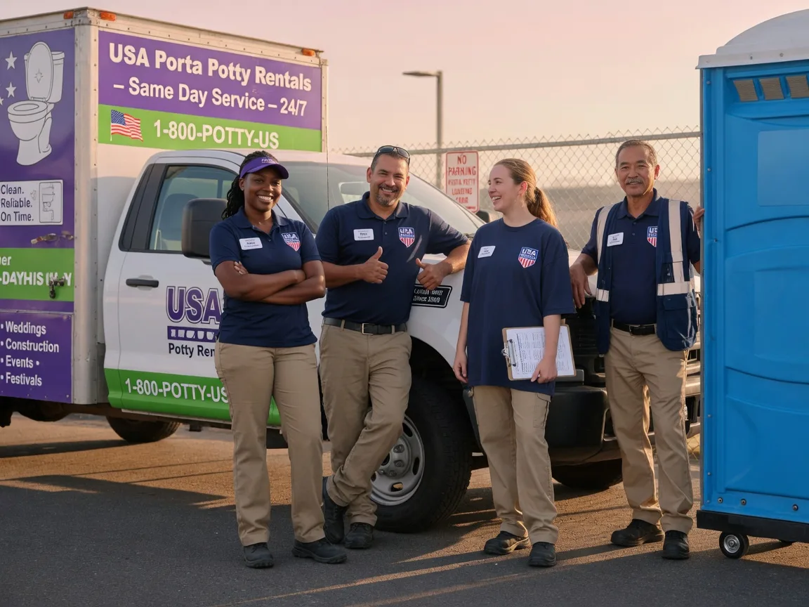 Porta Potty Rental company in Glen Hope, PA